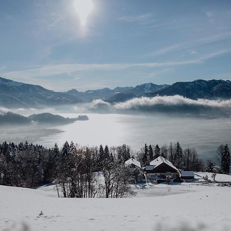 Apartment Ferienwohnung Das Unterach Am Attersee Exteriér fotografie