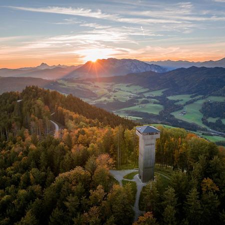 Apartment Ferienwohnung Das Unterach Am Attersee Exteriér fotografie